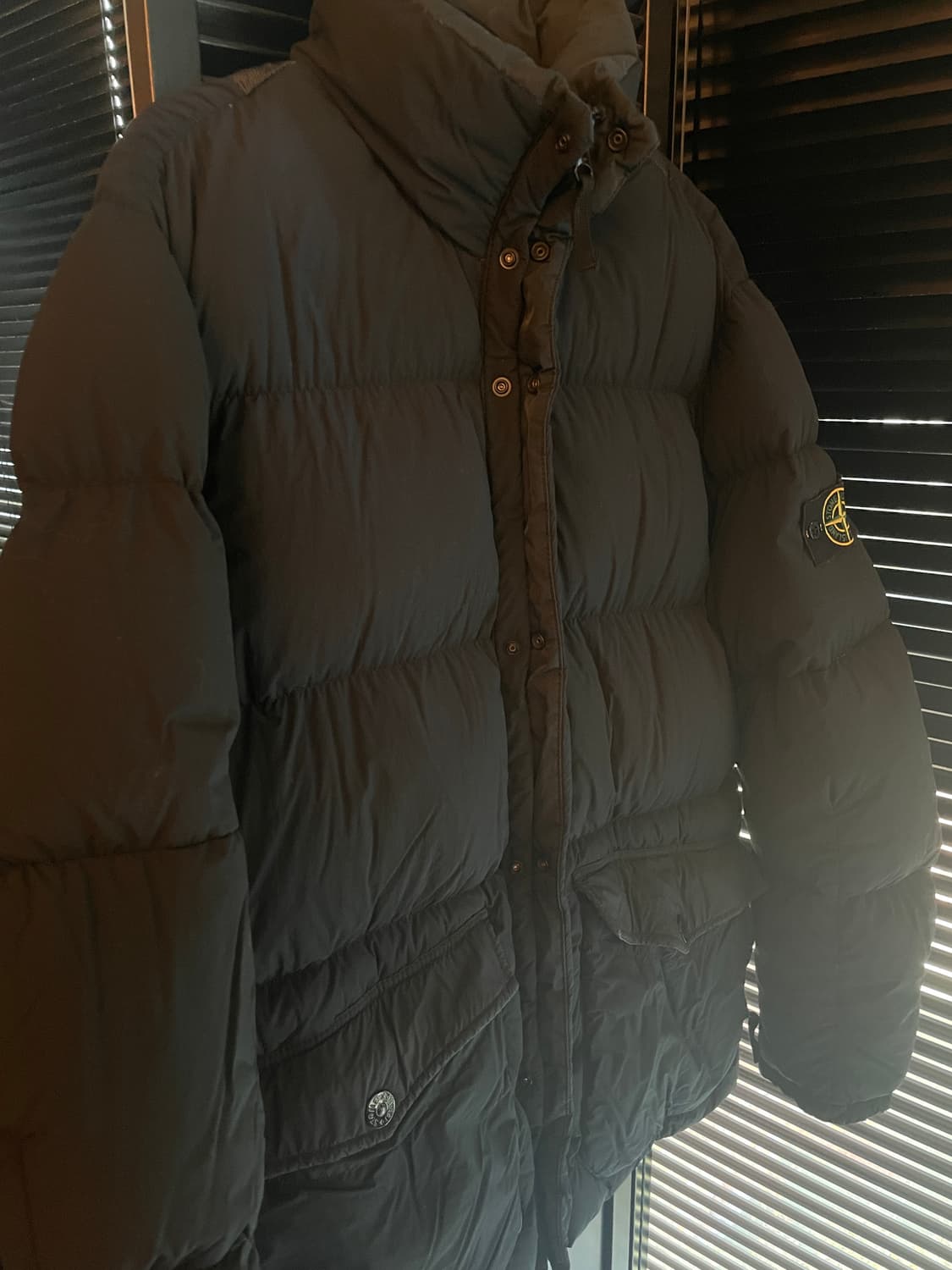 스톤아일랜드 가먼트다이드 오가닉 필 다운 패딩 100사이즈 상품이미지1