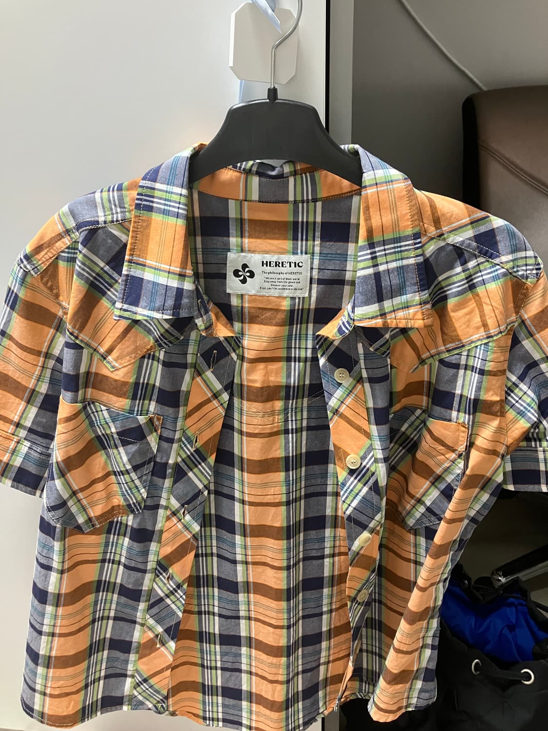 헤레틱 WESTERN STRIPE SHORT SLEEVE SHIRT  상품이미지3