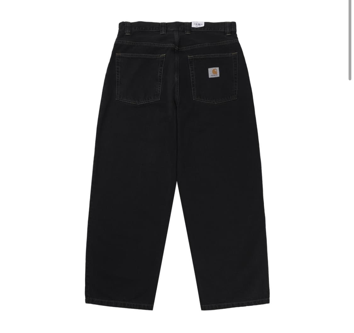 칼하트 wip 브랜든 블랙 스톤 워시드 상품이미지1