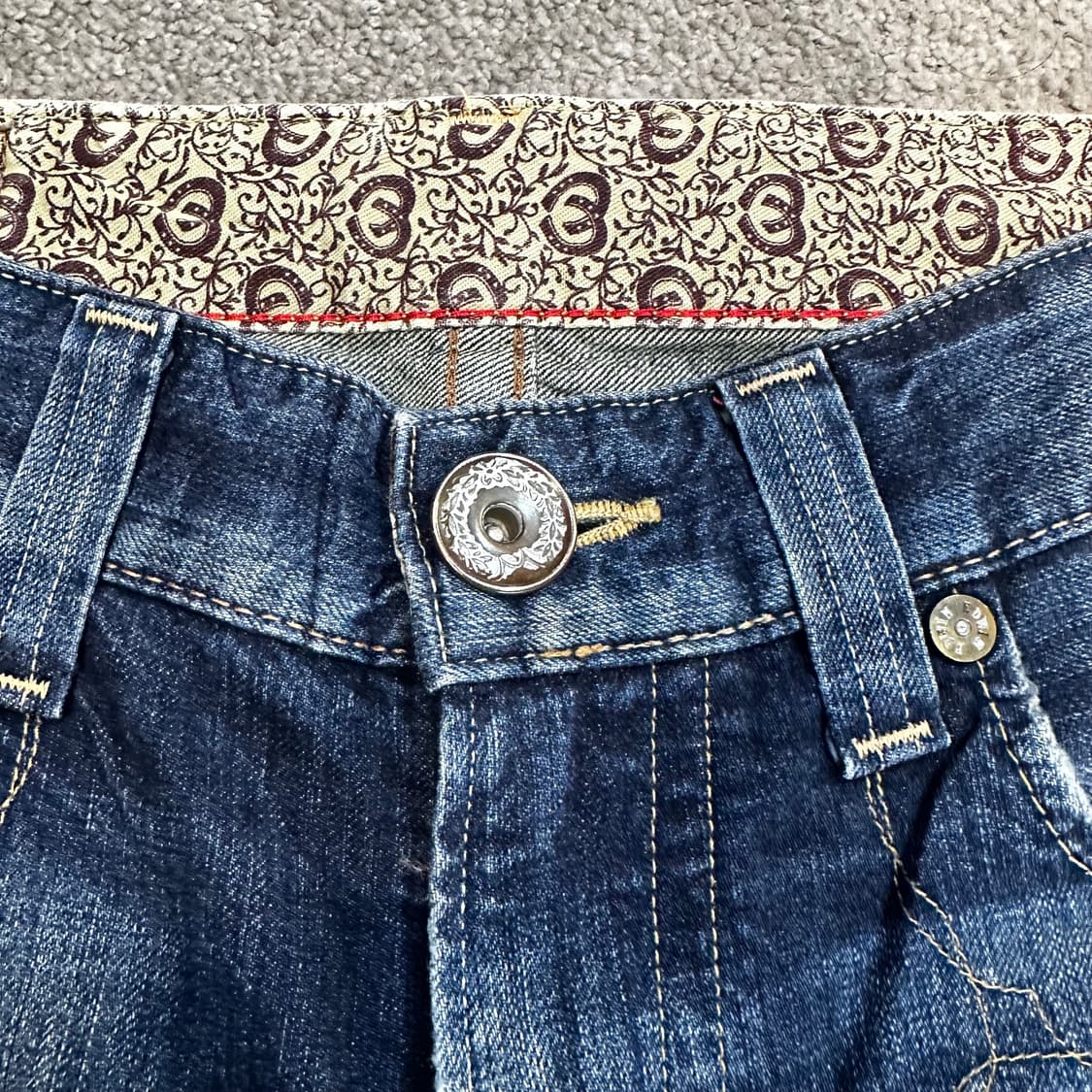 에드윈503 블루트립 에스닉 데님 팬츠(32) 상품이미지6