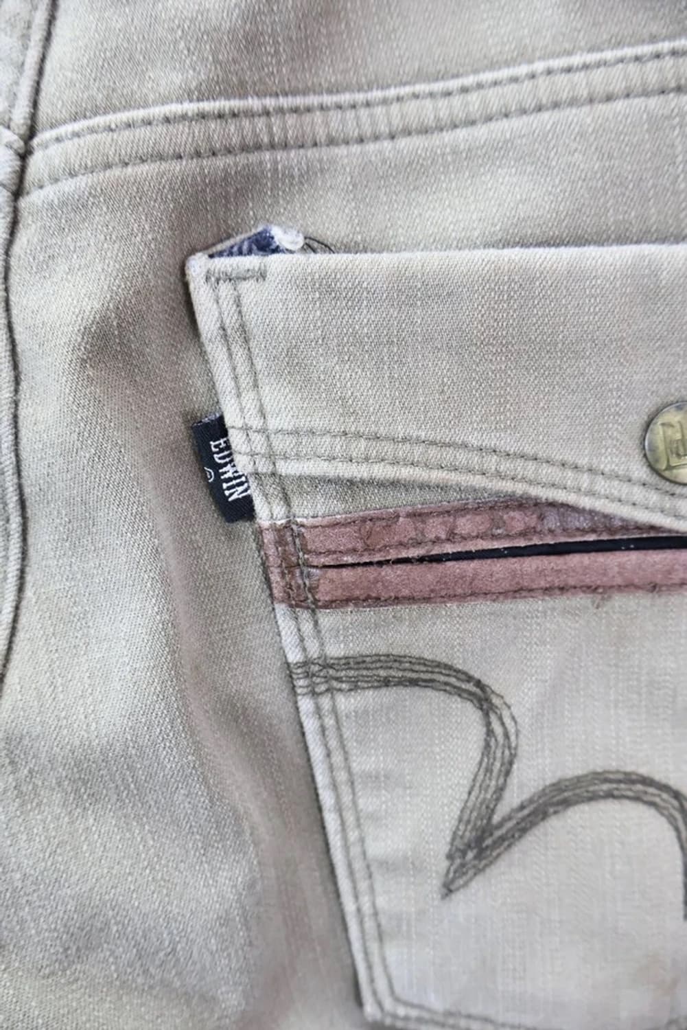 에드윈 브라운 팬츠 상품이미지7