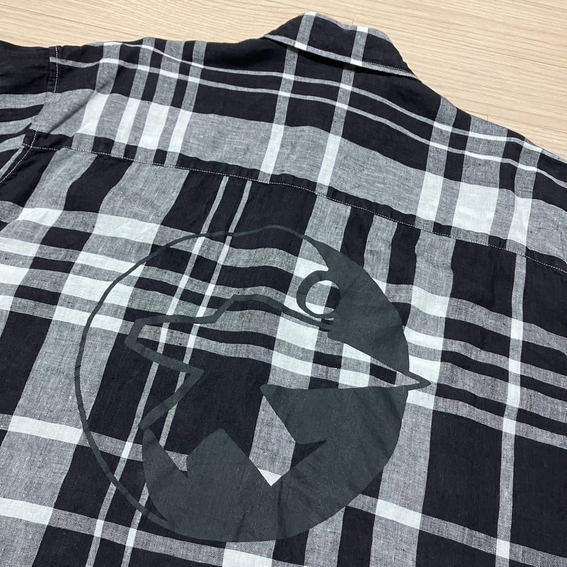 [OurLegacy] 아워레가시 x 스투시 보로우드 셔츠 상품이미지5