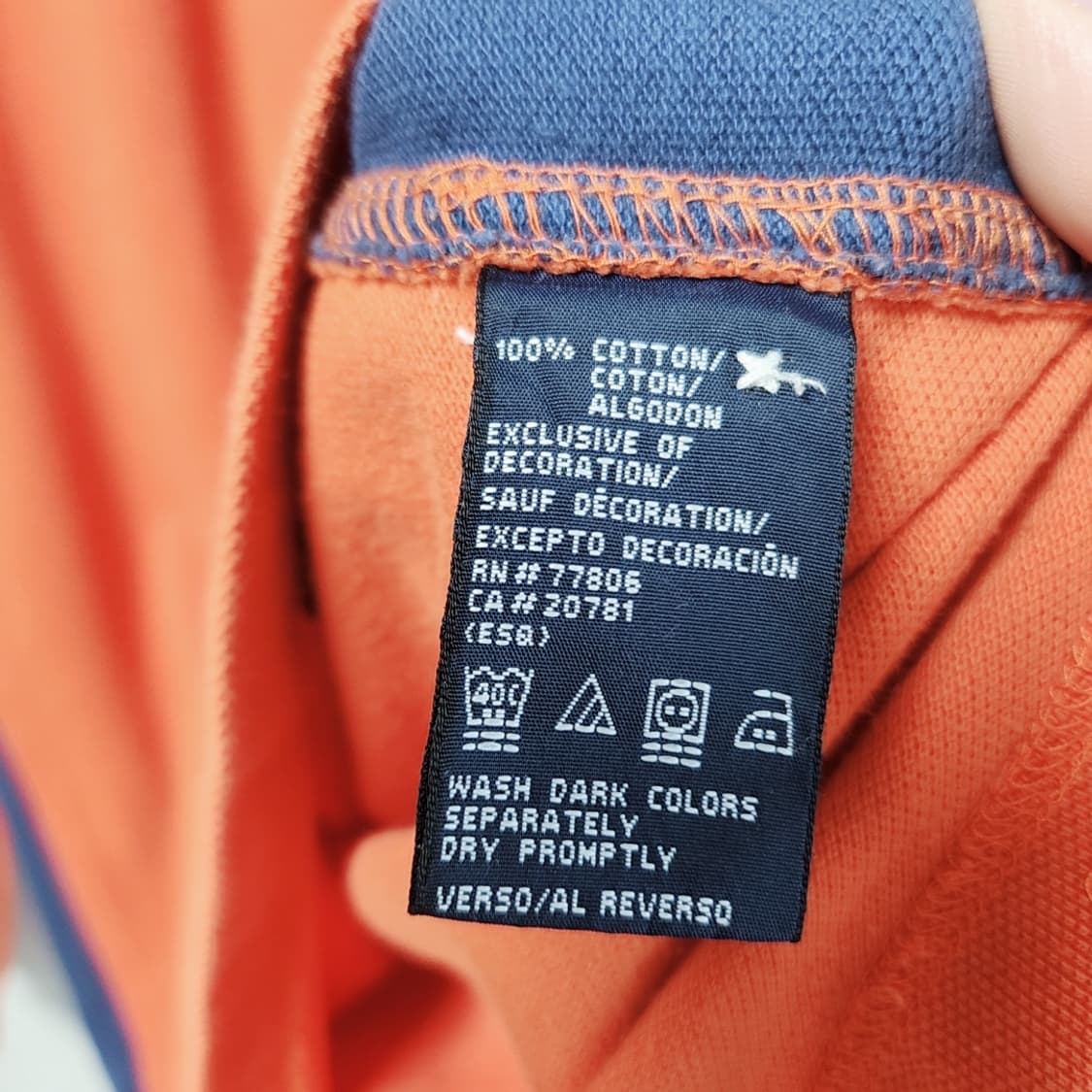 [M] 타미힐피거 긴팔 카라티 상품이미지4