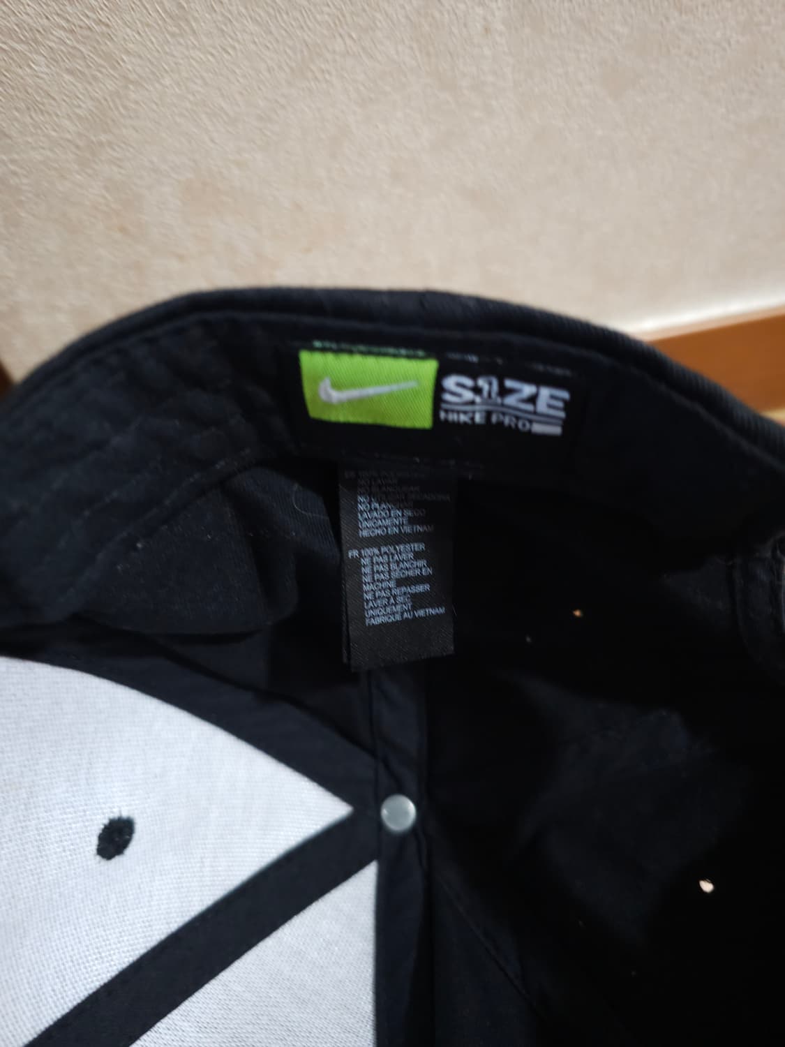 나이키 스우시 볼캡 블랙 상품이미지6