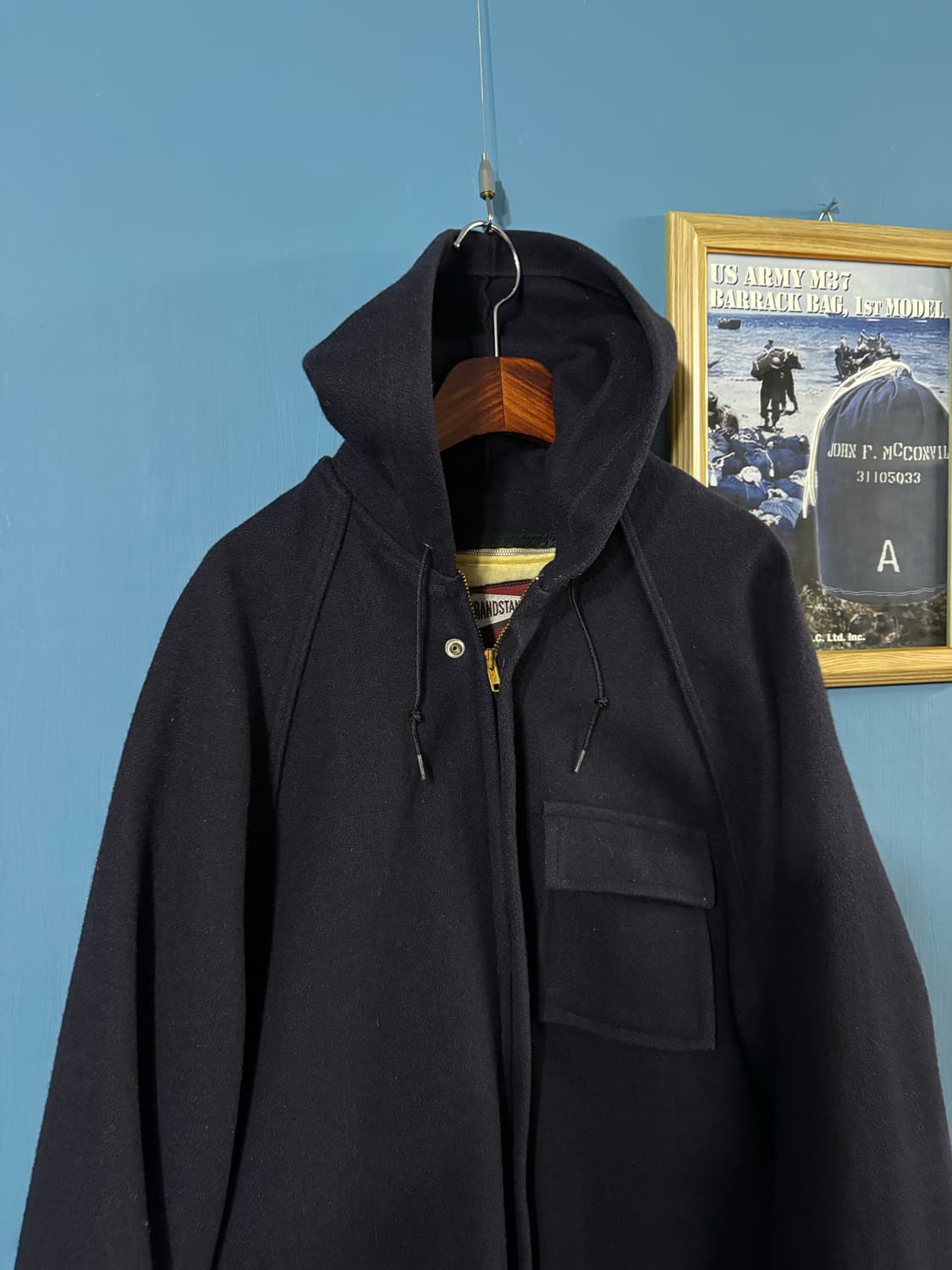 60-70‘s vtg  campus Raglan Coat 상품이미지2