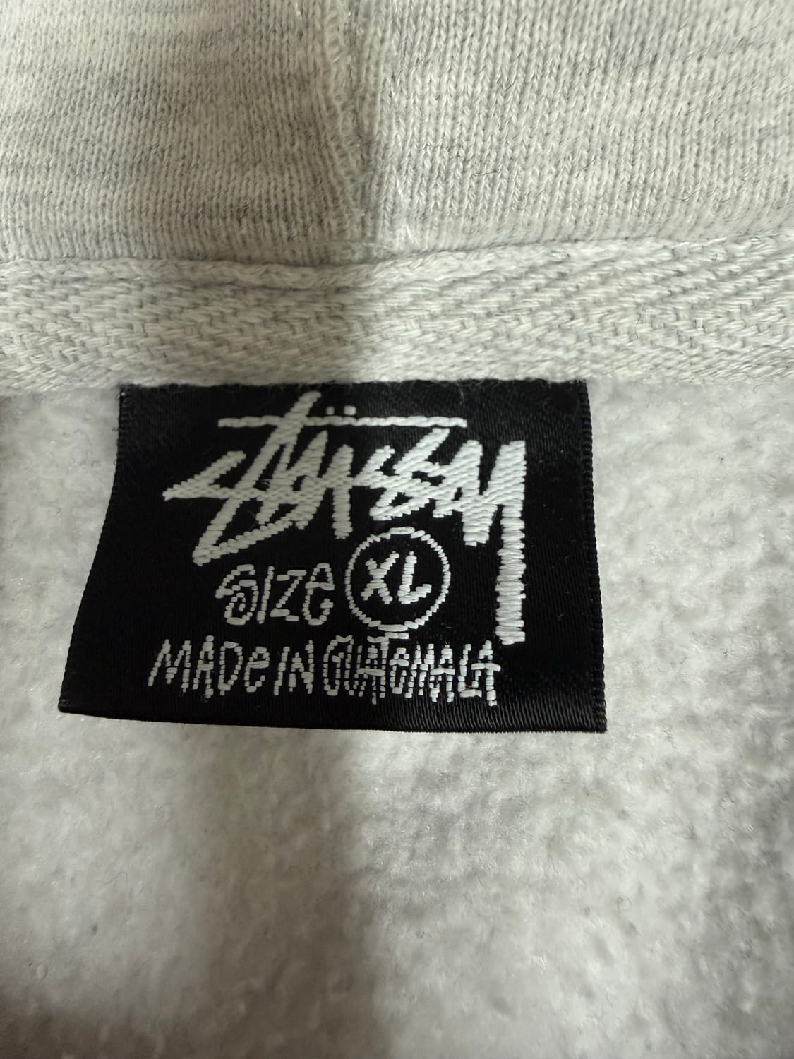 [XL] 스투시 베이직 후드 애쉬 헤더 상품이미지3