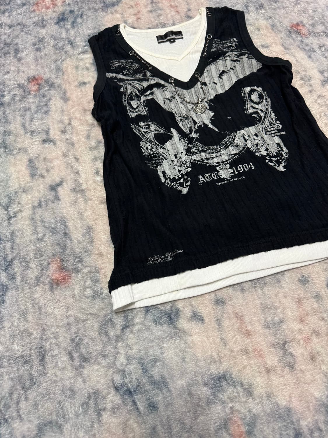 In the attic 00s arhive vkei ribbed slee 상품이미지5