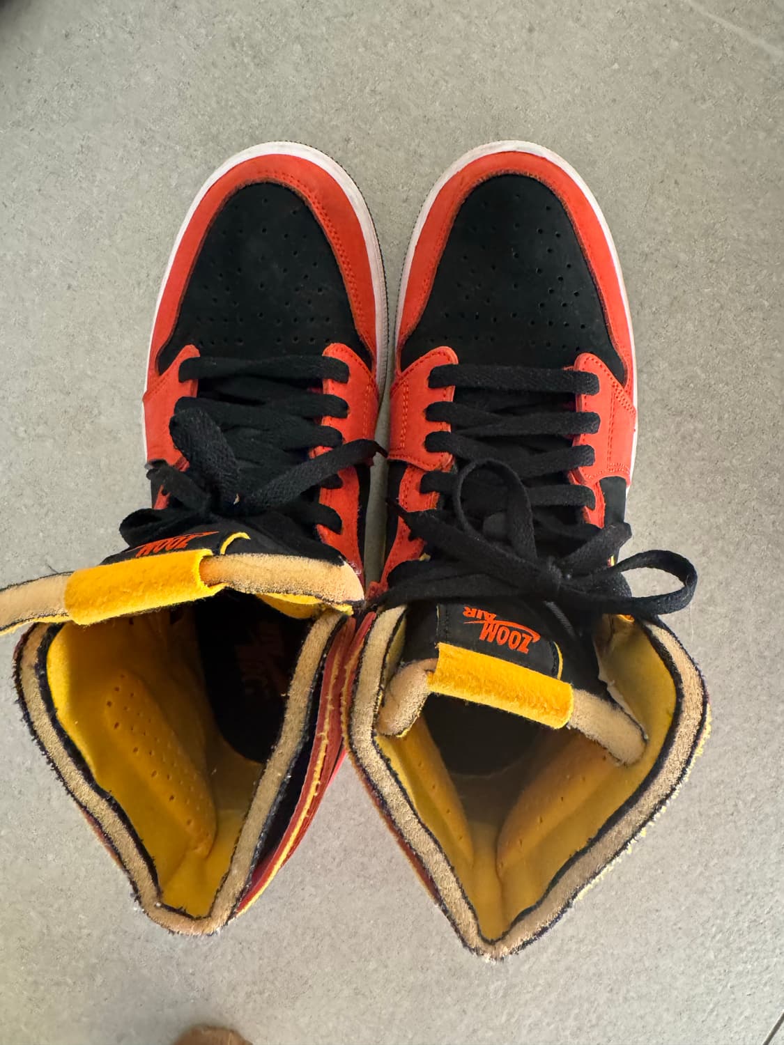 완전새것수준!!! 나이키 에어 조던 1 줌 에어 컴포트 260mm 상품이미지3