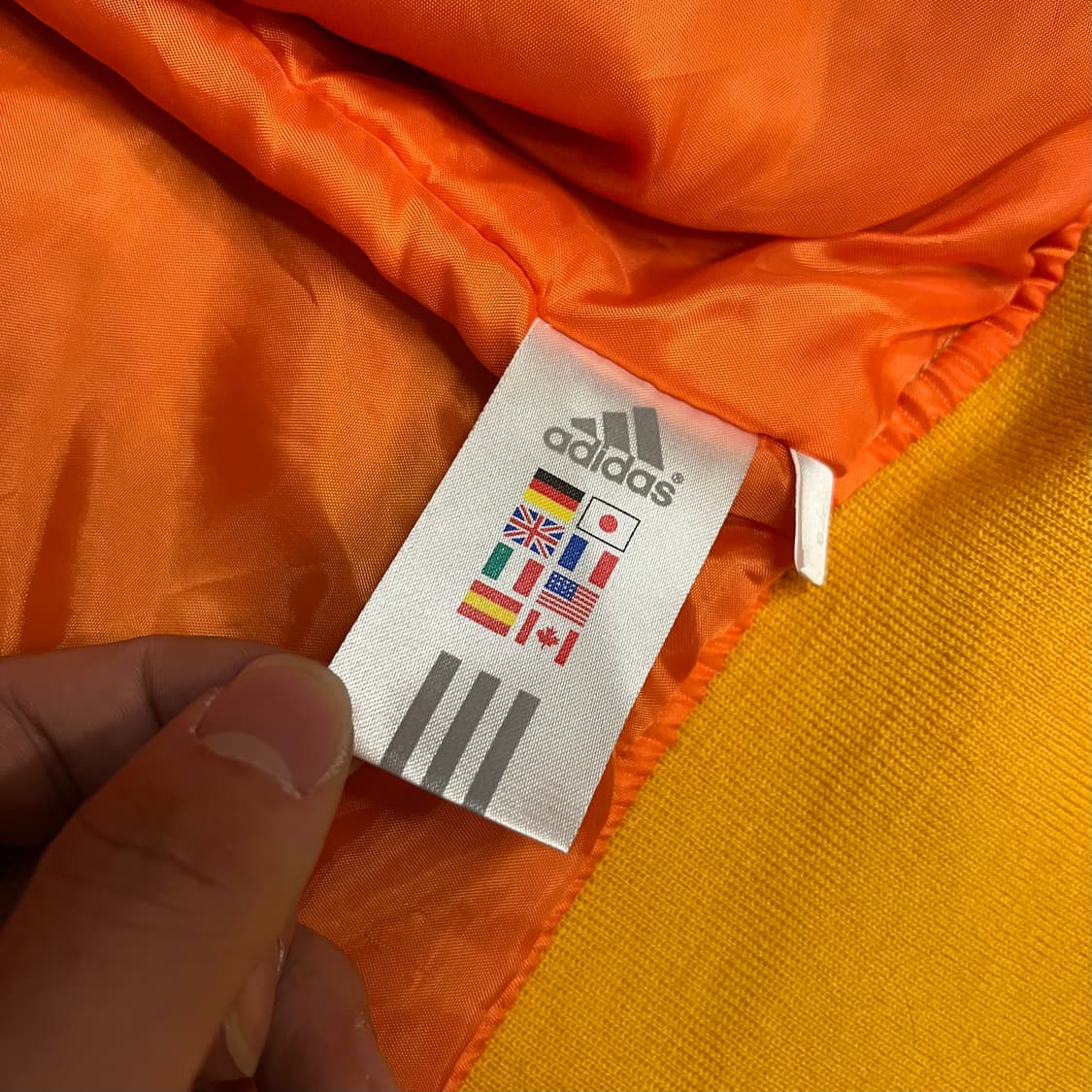 아디다스 골드 항공 점퍼 상품이미지8