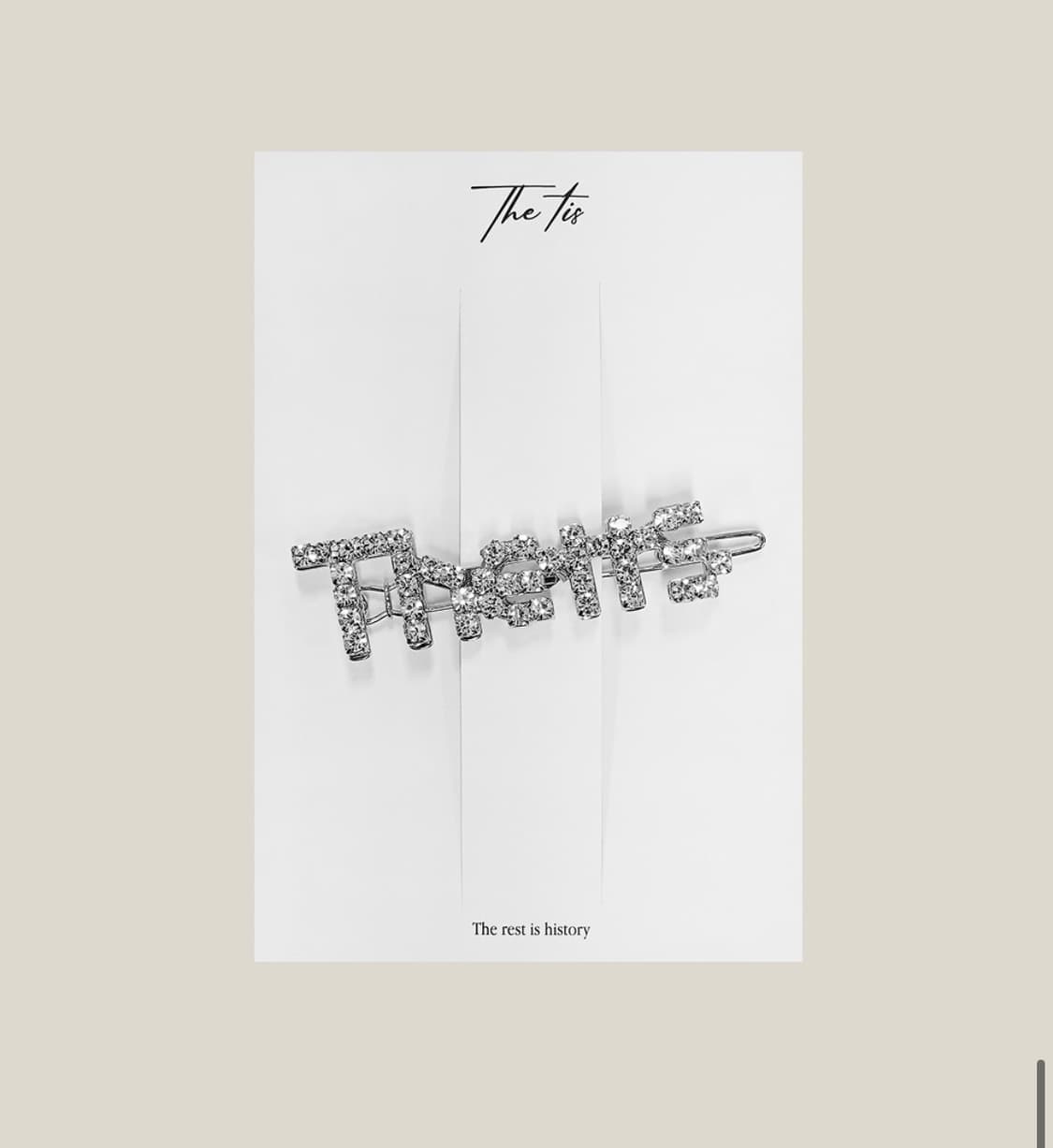 더티스 큐빅 헤어핀 머리핀 상품이미지1