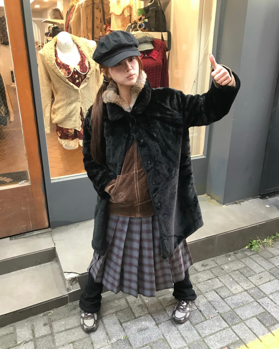 💂🏻‍♀️포근 롱 퍼 코디 세트 💂🏻‍♀️ 상품이미지2