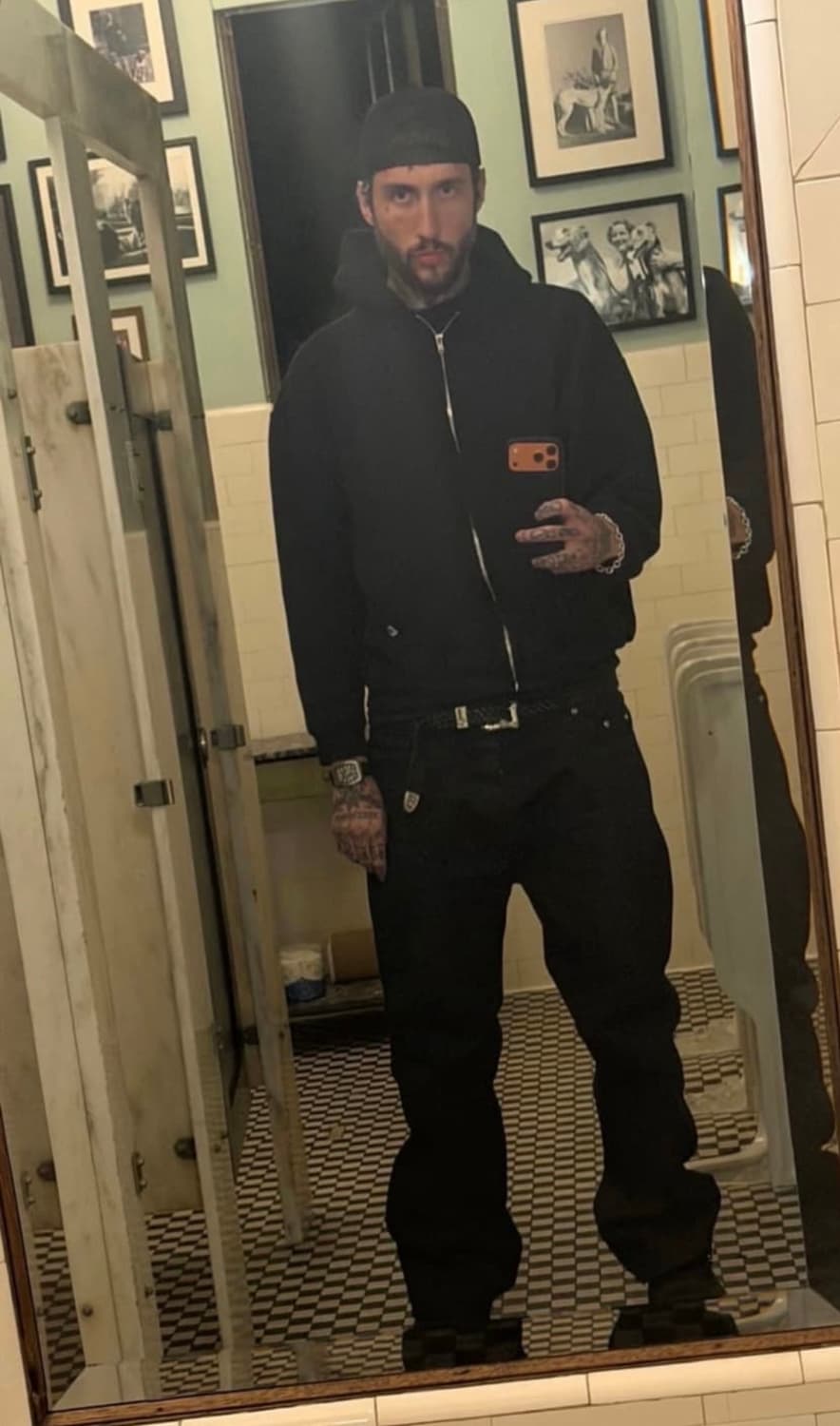 러셀 후드집업 네이비 L 상품이미지2