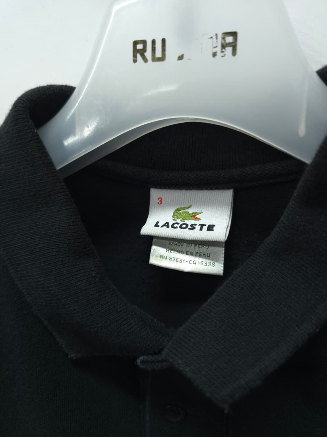 라코스테 악어패치 pk카라 반팔 ( 90~95 ) 상품이미지8