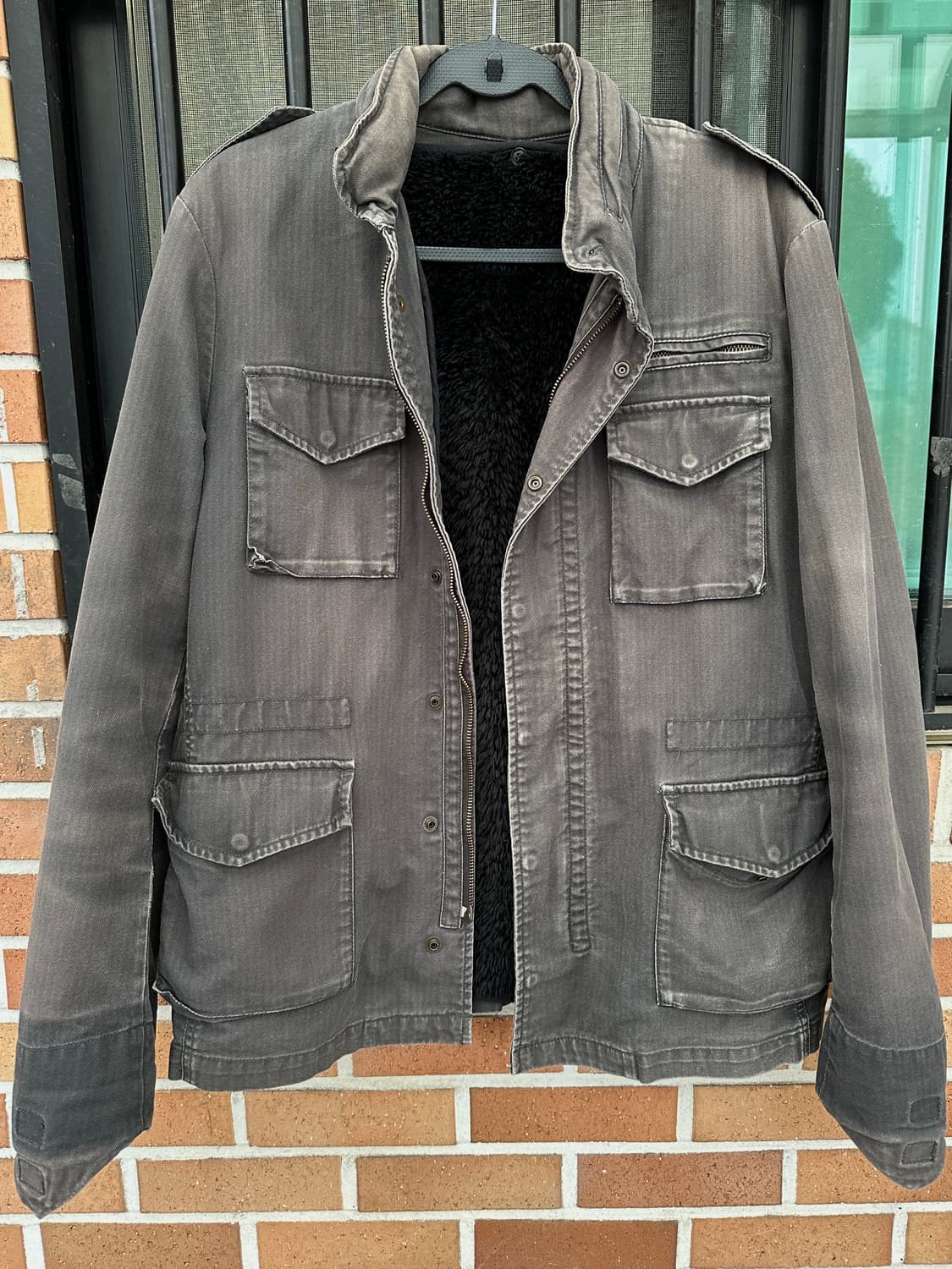 (실측 L) 타케오키쿠치 HBT 필드자켓 상품이미지3