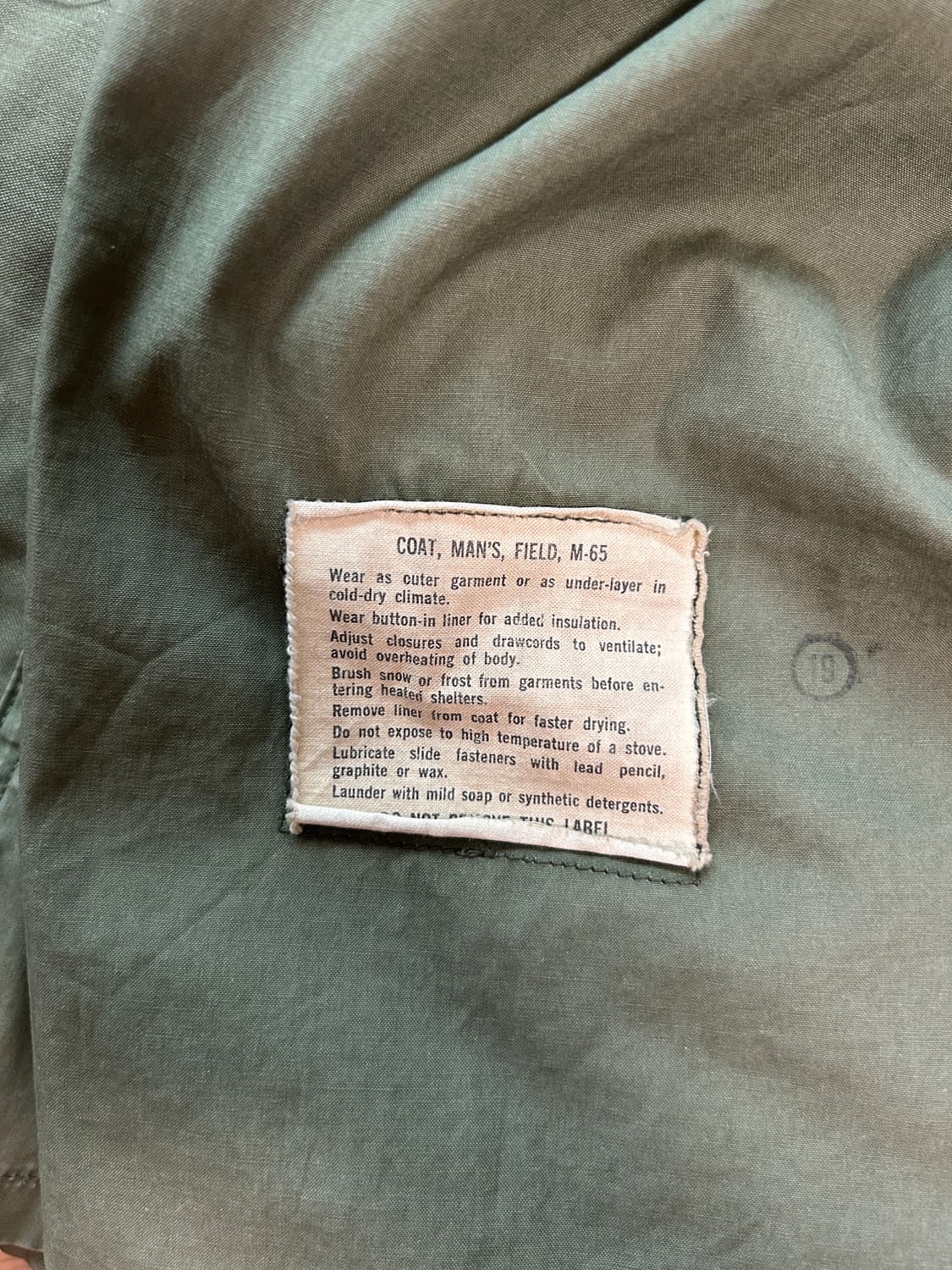 60년대 알파 인더스터리 m65 필드자켓 2세대 상품이미지3
