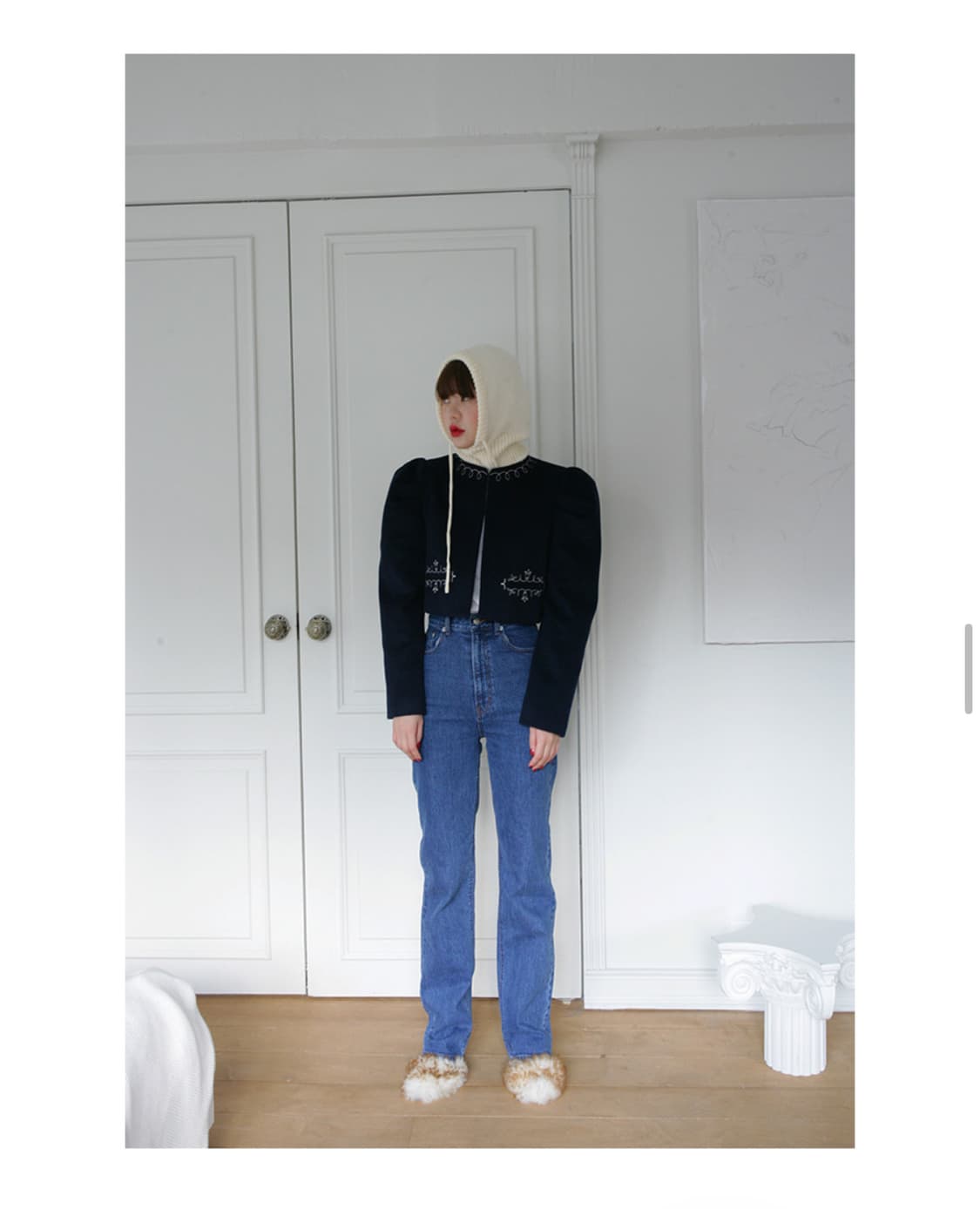 프레클 니들포인트 자켓 상품이미지5