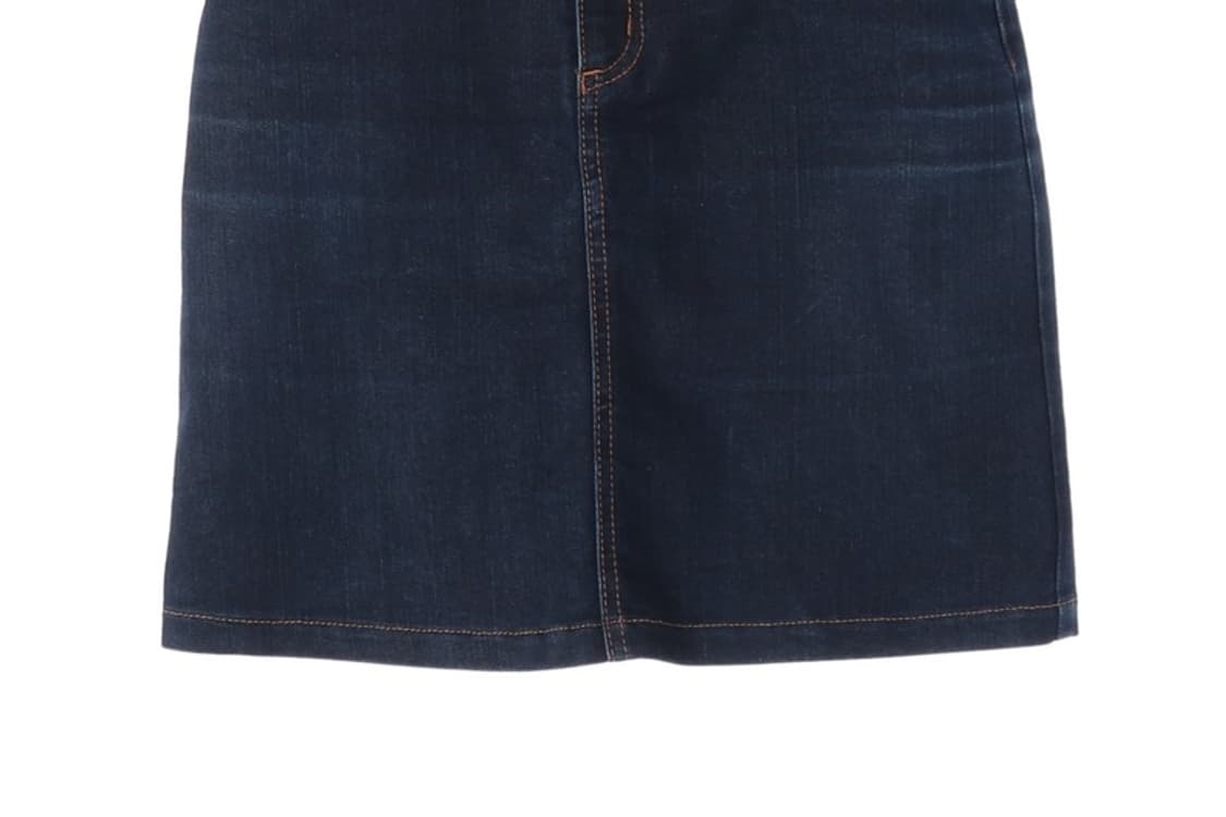 캘빈클라인 진 인디고 블루 숏 데님 스커트 28 상품이미지4