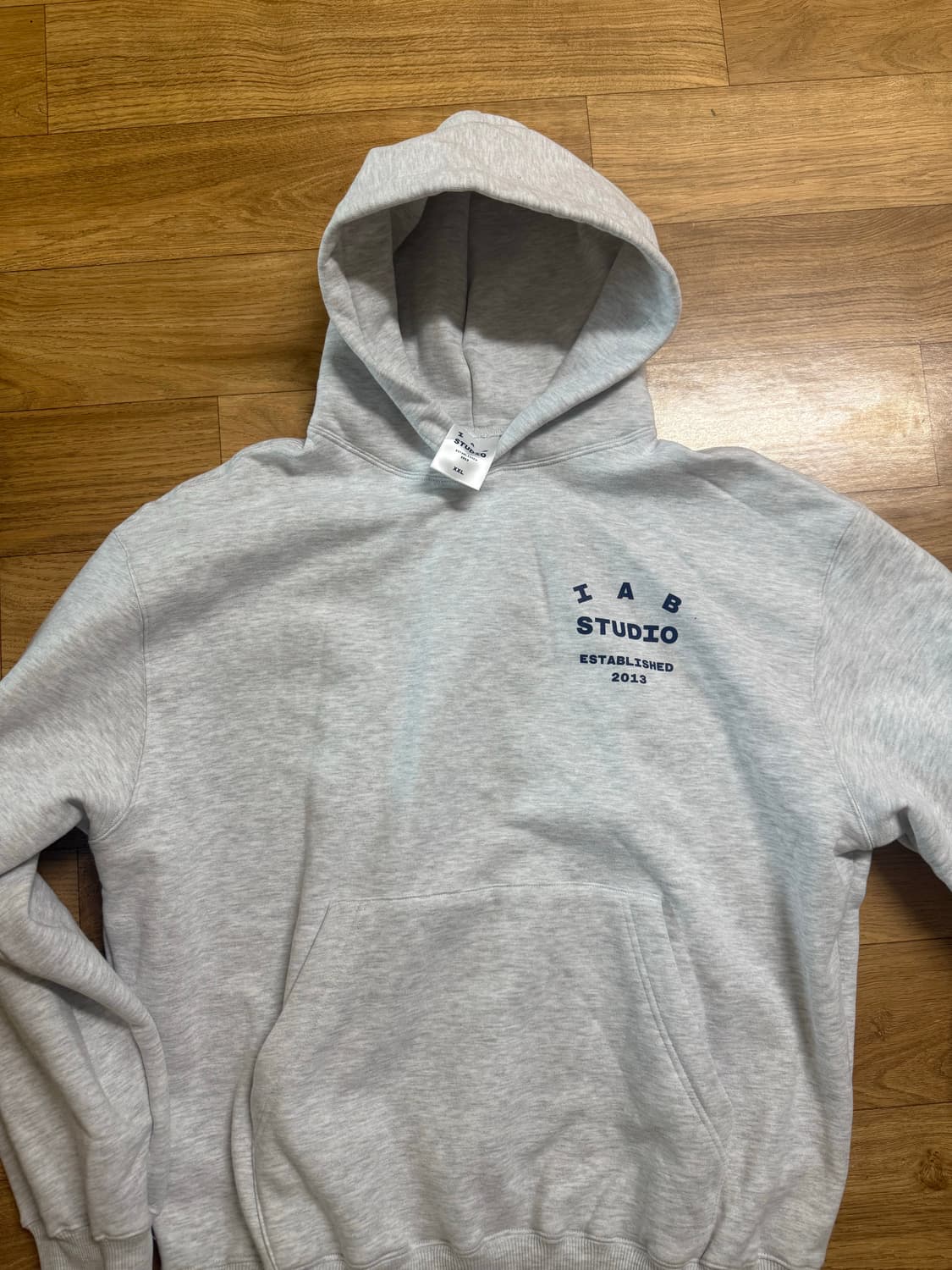 아이앱 그레이 후드티 판매합니다 상품이미지1