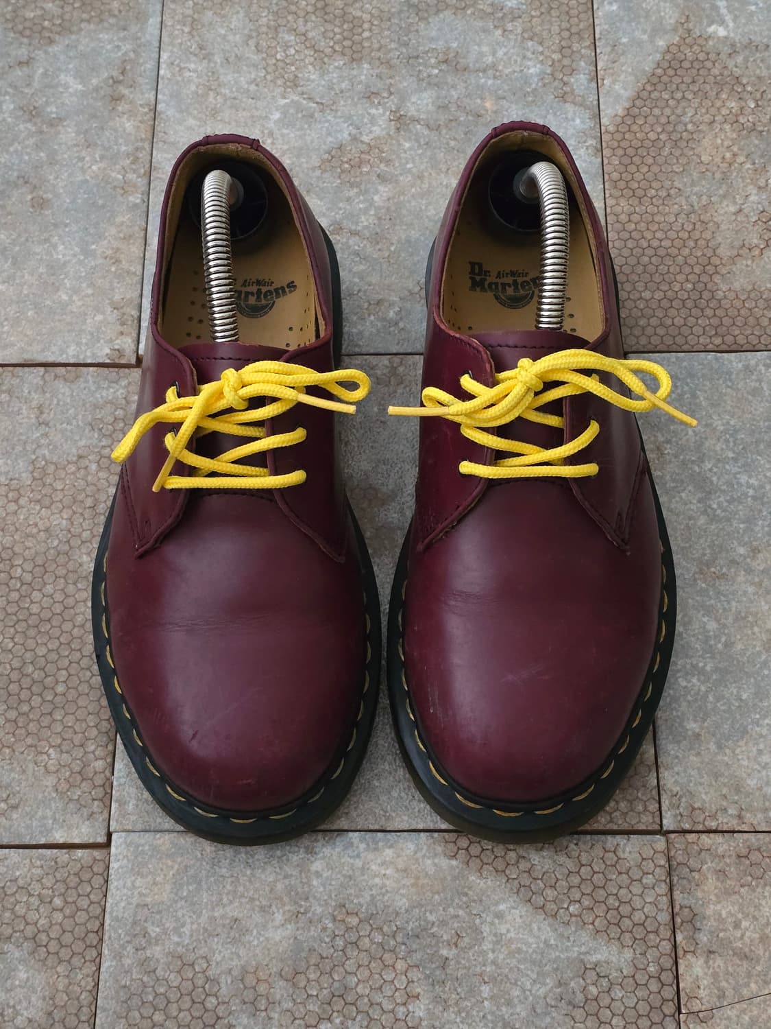 (230)닥터마틴 1461 pw 3홀 체리레드 구두 상품이미지1