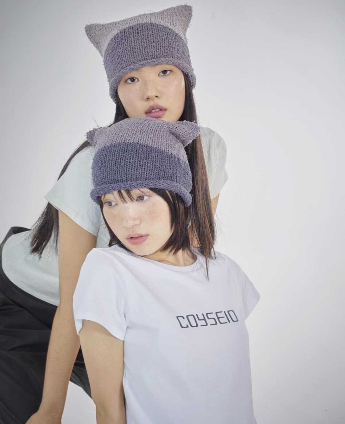 코이세이오 퍼플그레이 비니 상품이미지2