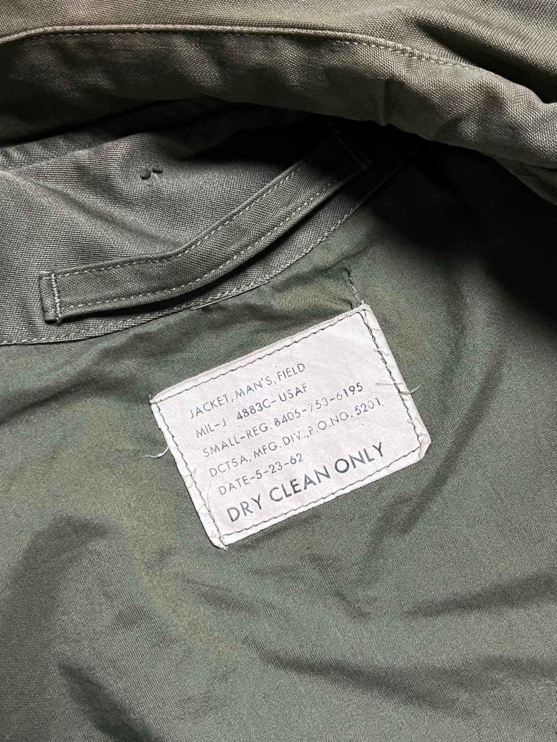 1970s 미군 피쉬테일 상품이미지3