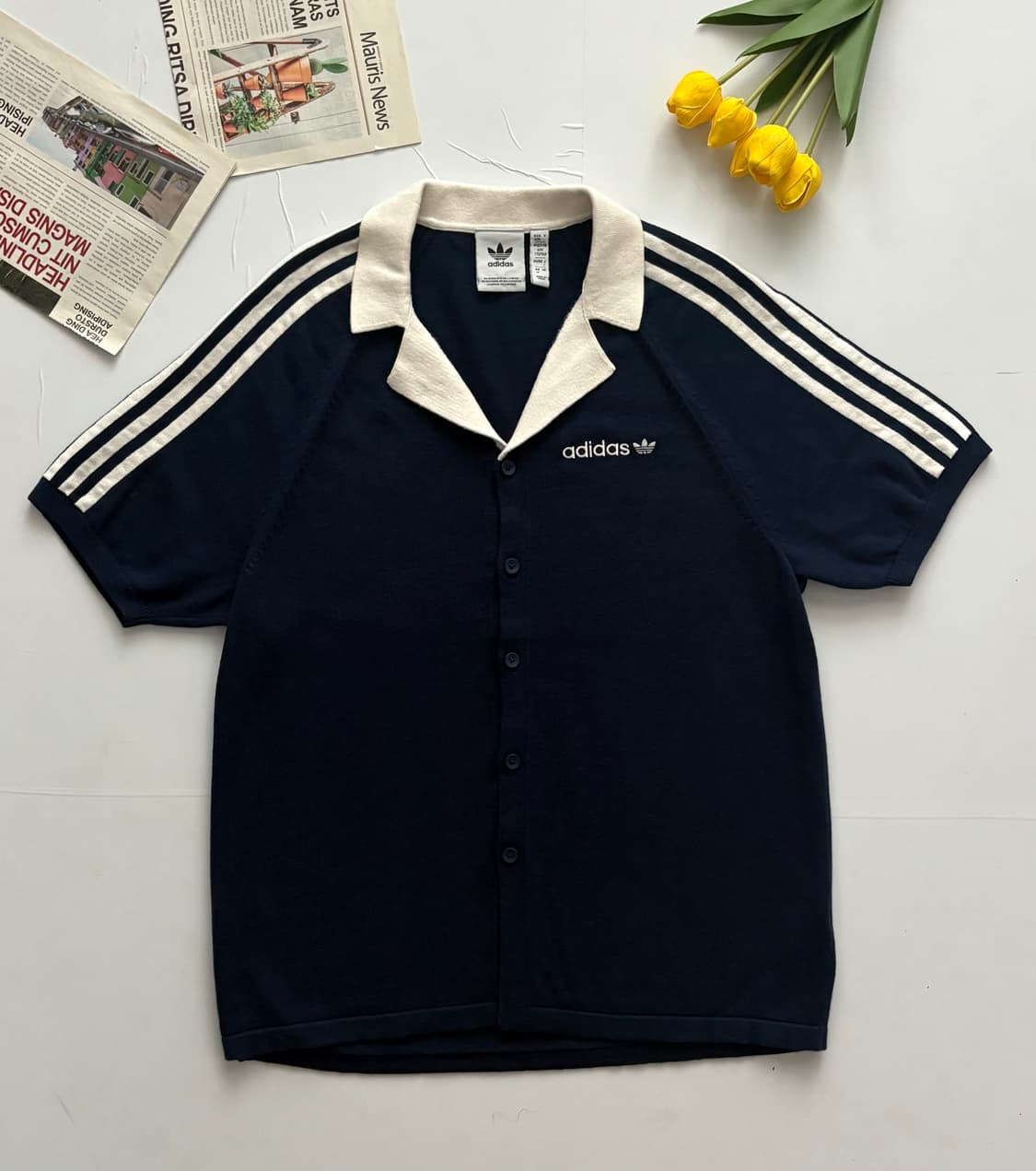 adidas 아디다스 신형 오리지널 프리미엄 니트 반팔 상품이미지2