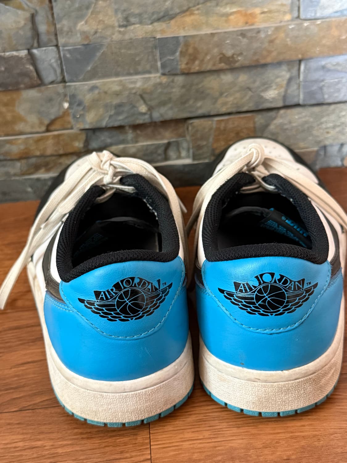 조던1 블랙 앤 다크 파우더 블루 상품이미지2