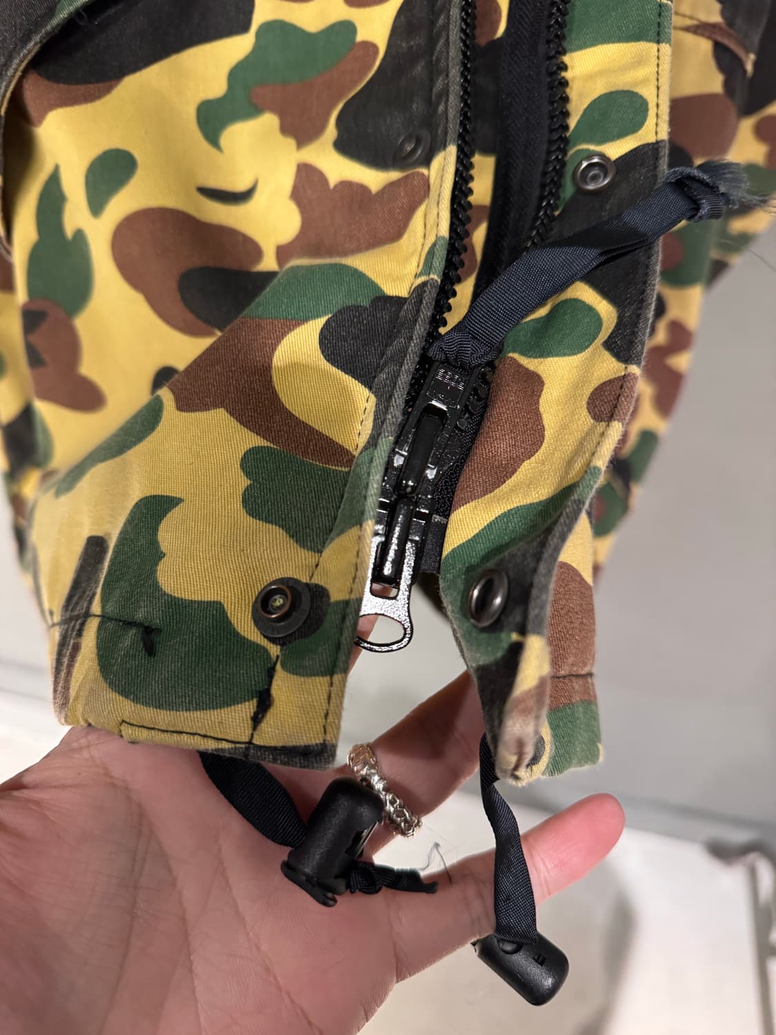 휴스턴 밀리터리 카모플라쥬 익스트림 파카 상품이미지6