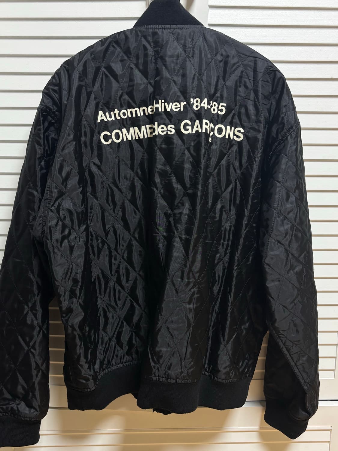 [XL] 꼼데가르송 CDG 퀼티드 스태프 자켓 상품이미지1