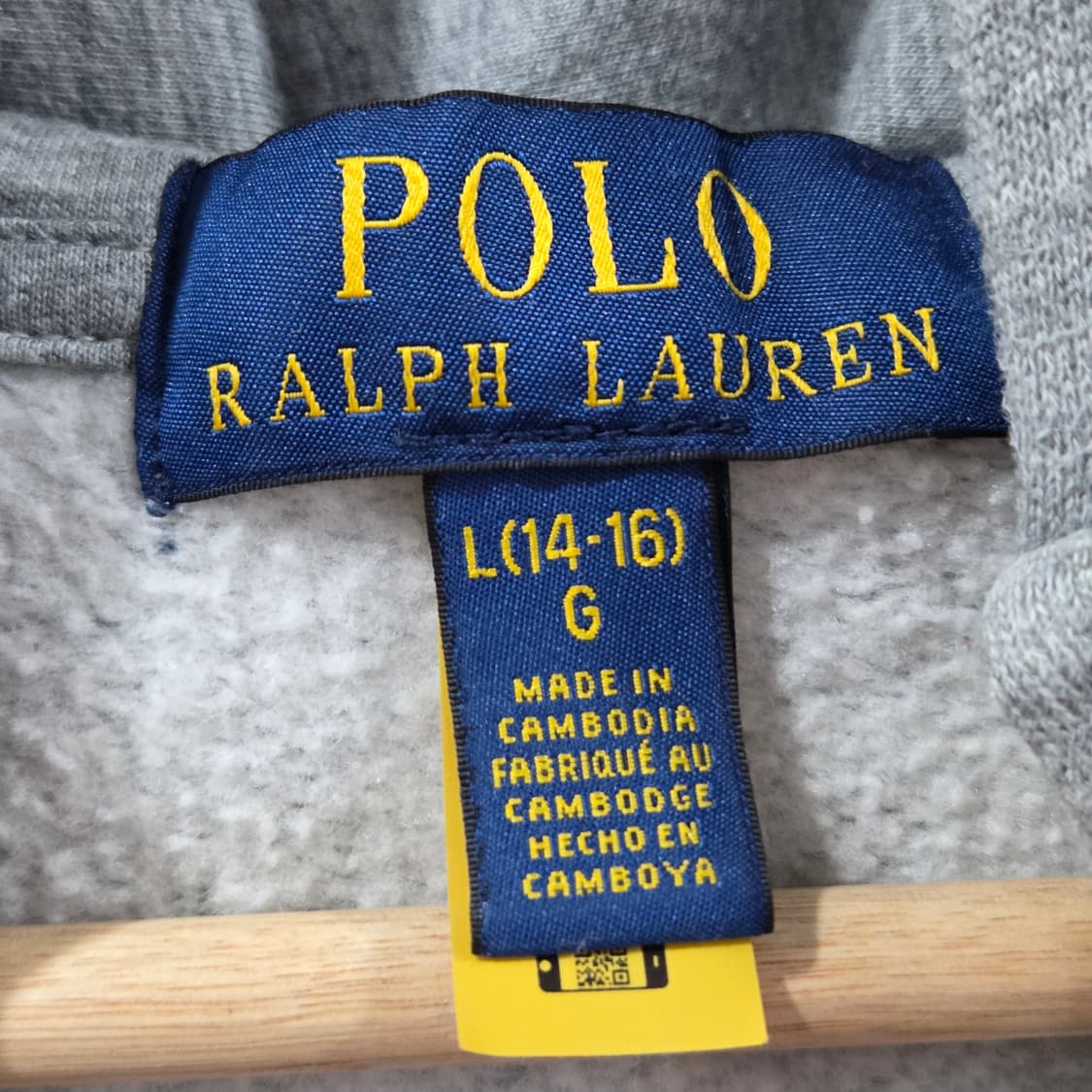 폴로랄프로렌 키즈 후드집업 L(14/16)  상품이미지3