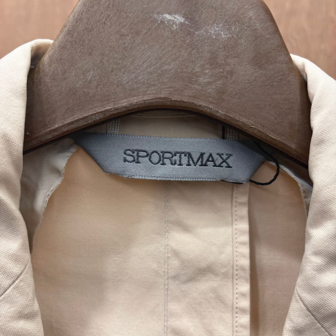 막스마라 스포트막스 코튼 블레이저 싱글 버튼 디테일 레귤러핏 아이보리 상품이미지6