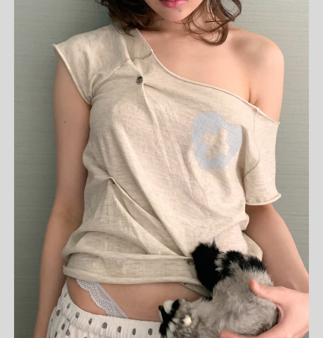 구해요 / 샵페어리 버튼 셔츠 상품이미지1