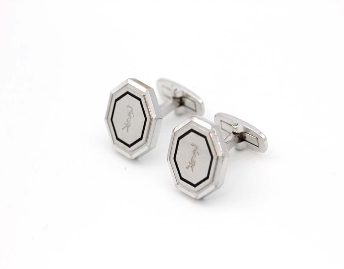 입생로랑 B+등급 남자 명품 커프스 빈티지 상품이미지3