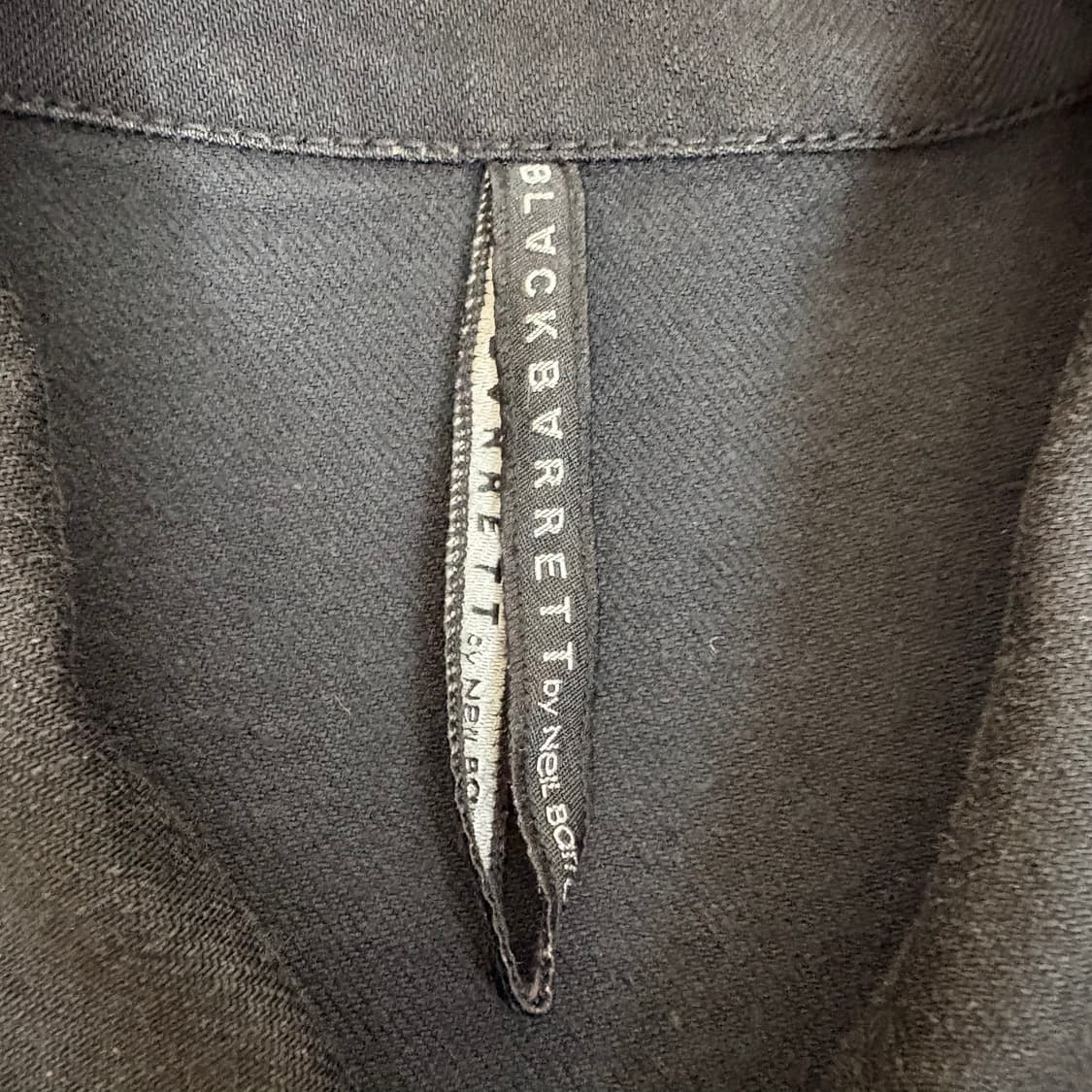 black barrett neil barrett denim jacket 상품이미지4