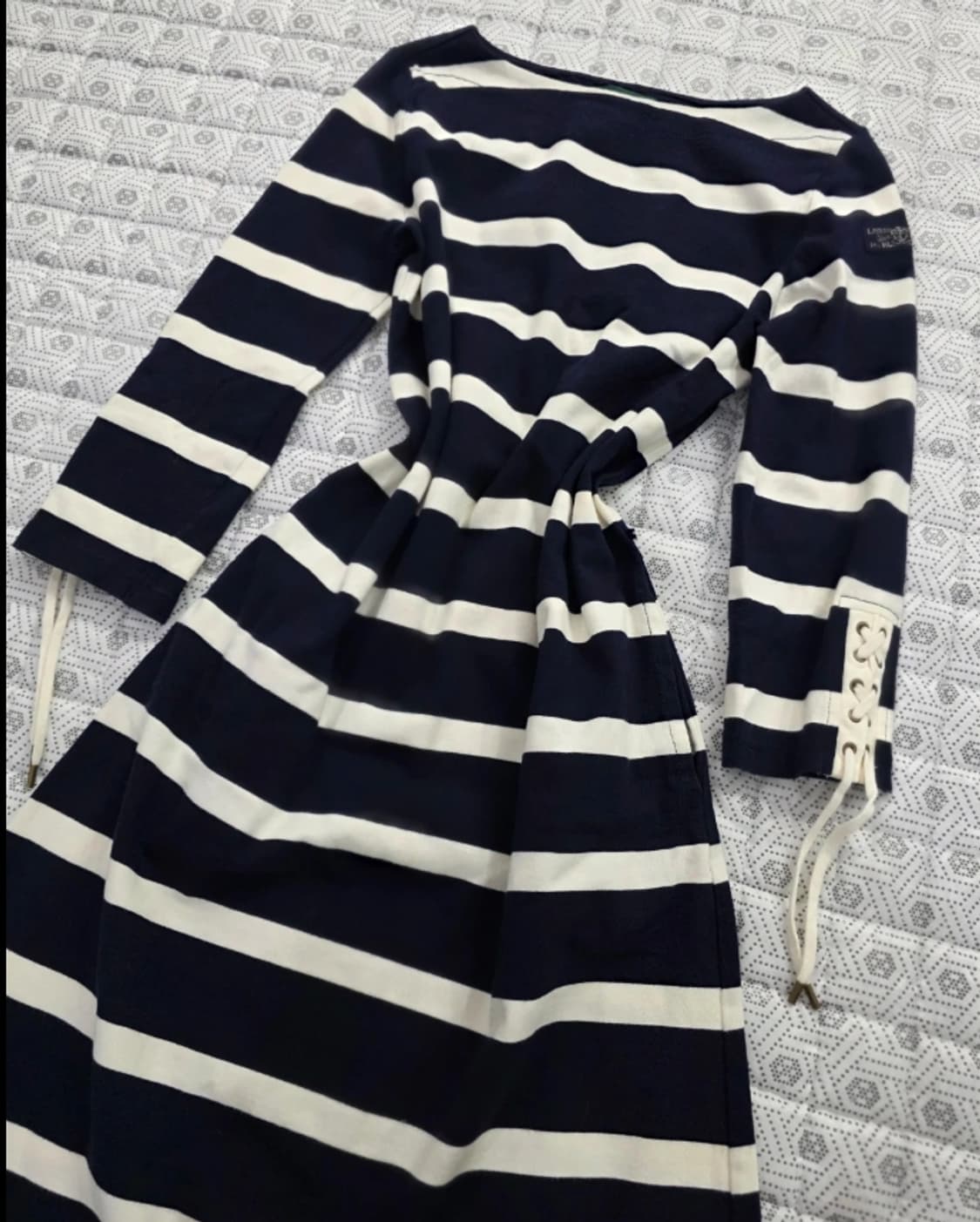 폴로 랄프로렌 스트라이프 코튼 원피스 ~55 상품이미지1