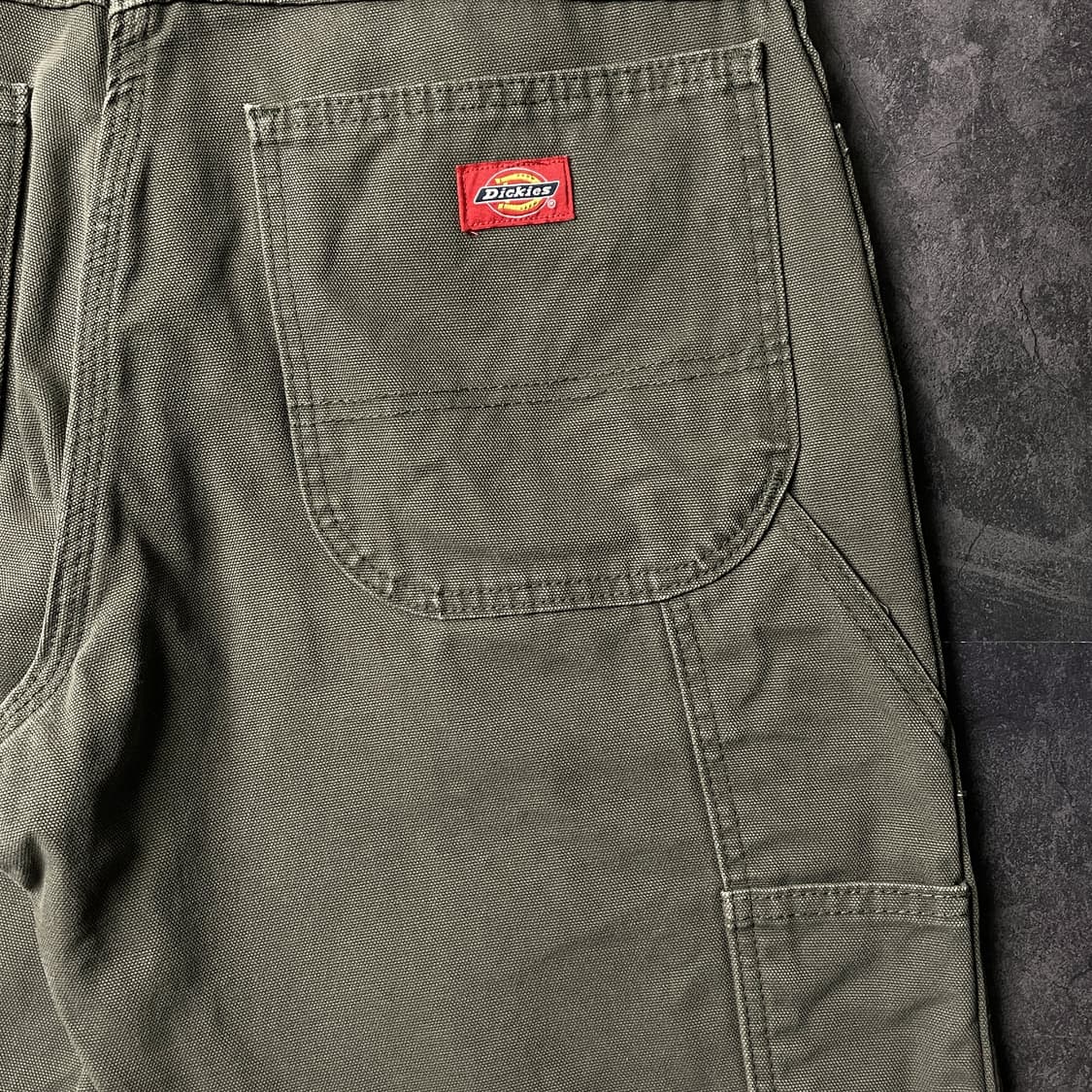 DICKIES 디키즈 카키 카펜터 워크 하프팬츠 A01114 상품이미지8