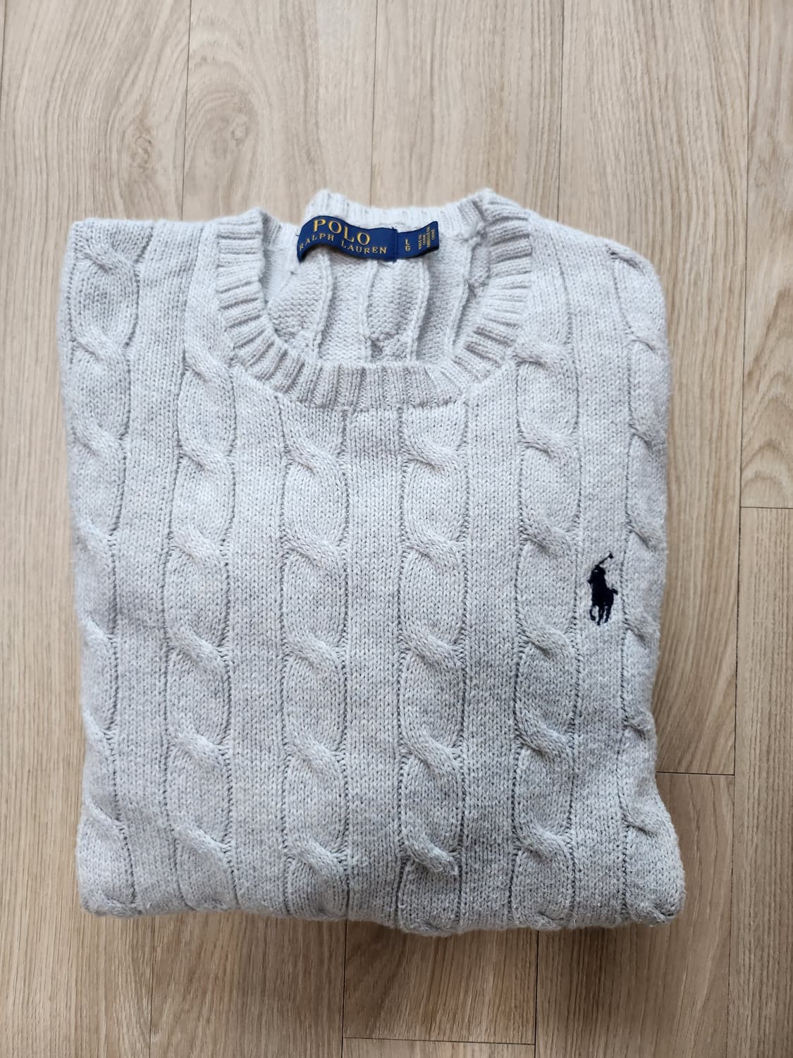 폴로랄프로렌 케이블니트 (L 상품이미지4