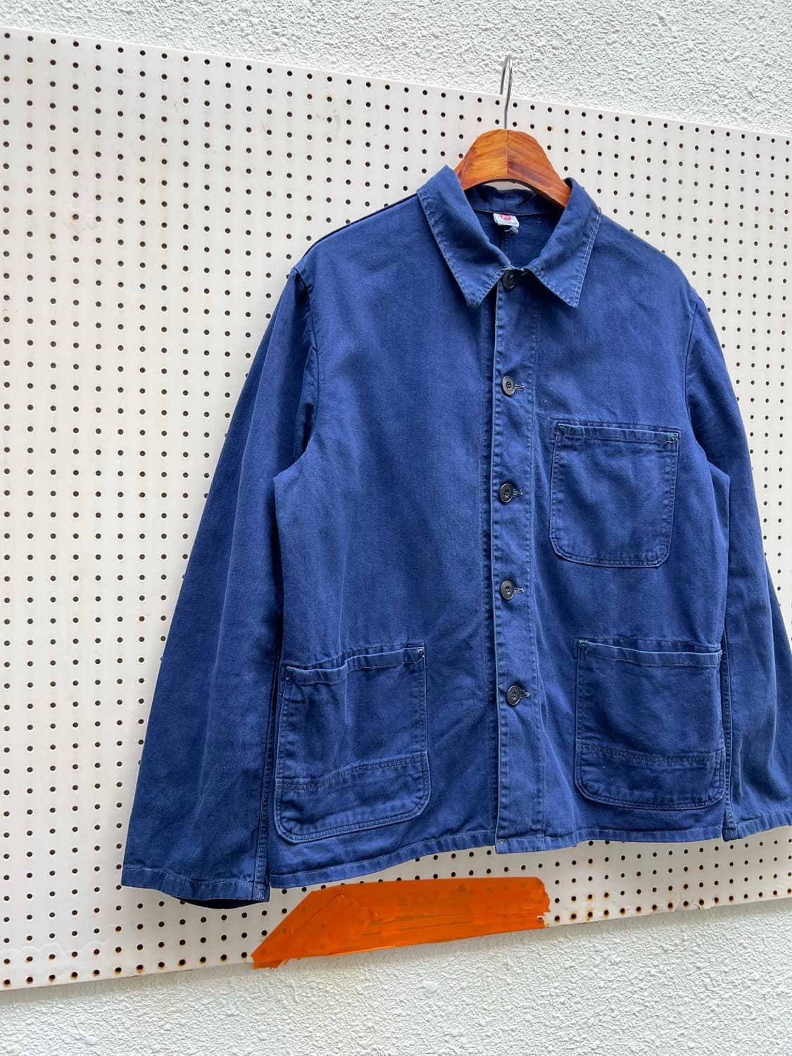 OLD EURO BP VINTAGE WASHING 빈티지프렌치워크자켓 상품이미지3