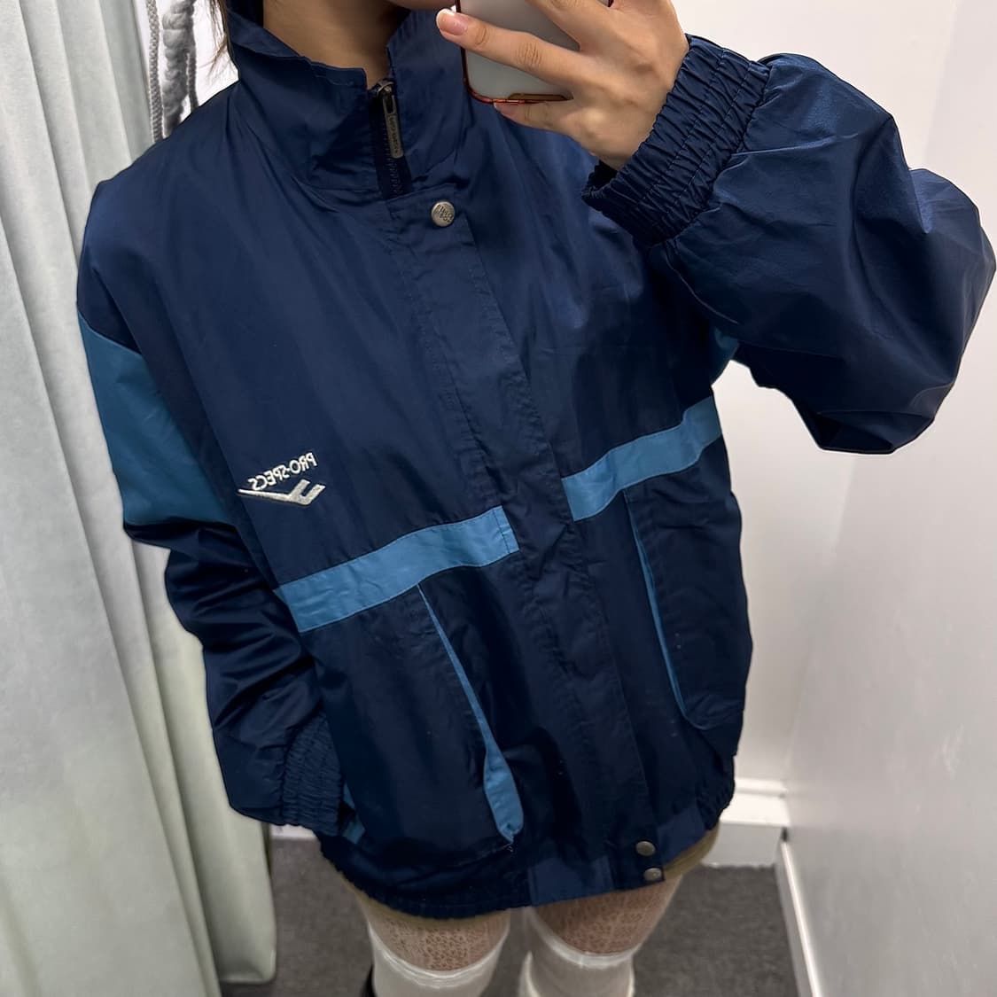 프로스펙스 블루 바람막이  상품이미지2