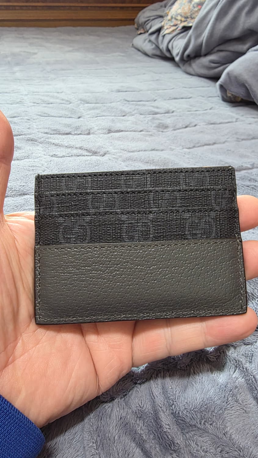 (정품) 구찌 인터로킹 G컷아웃 카드지갑/남녀공용/개인/팝니다. 상품이미지3