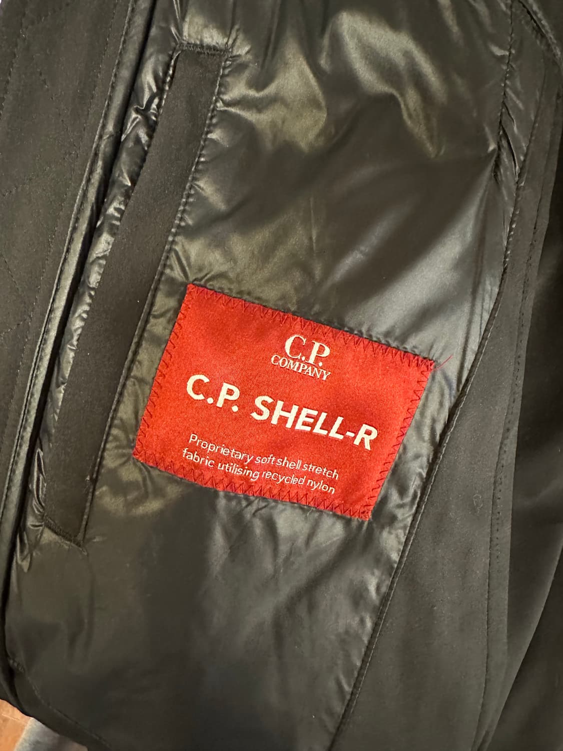 C.P. Company Shell-R 고글 후드 자켓 블랙 상품이미지7