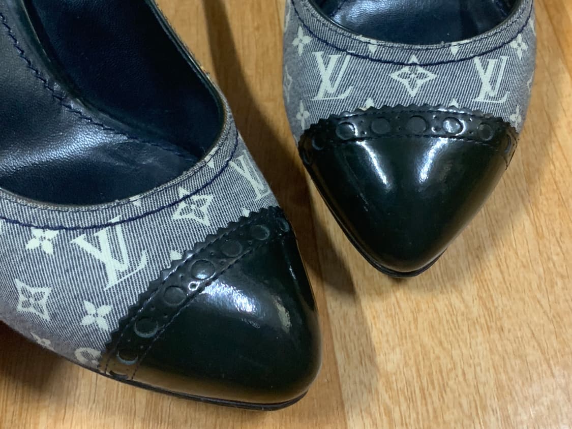 루이비통 모노그램 패턴 펌프스(36 사이즈) 상품이미지4