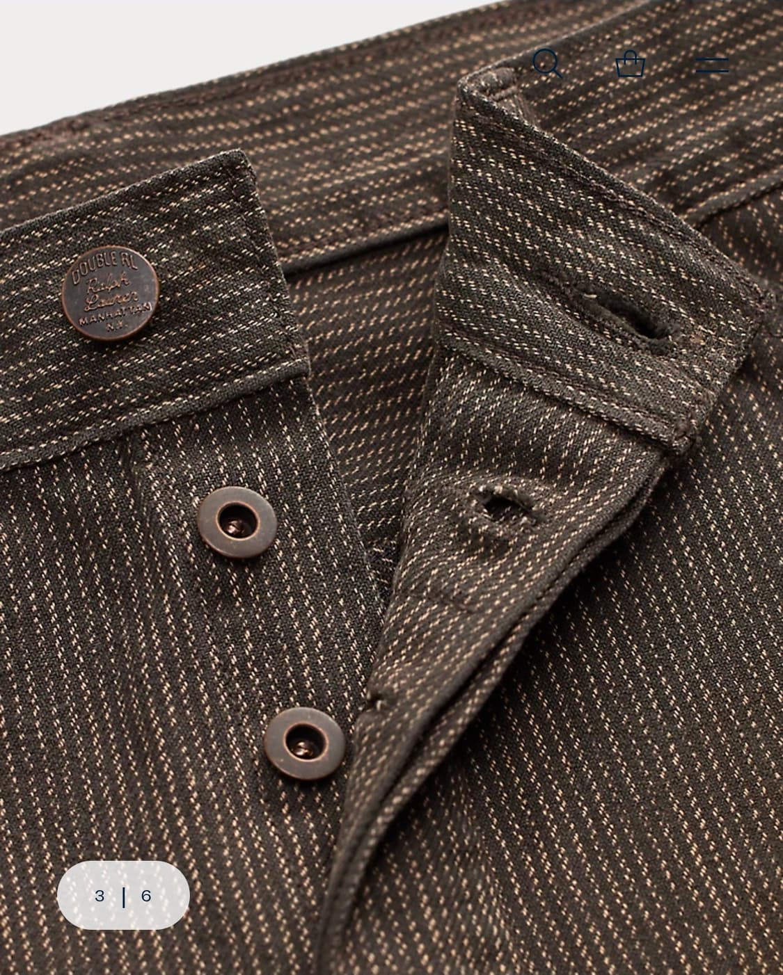 RRL 엔지니어핏 트윌 카펜터 팬츠 상품이미지3