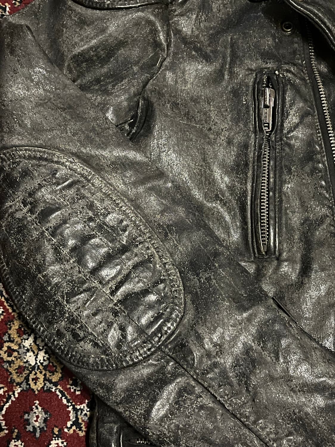 랄프로렌 데님앤서플라이 왁스드 코튼 바이커 자켓 상품이미지6