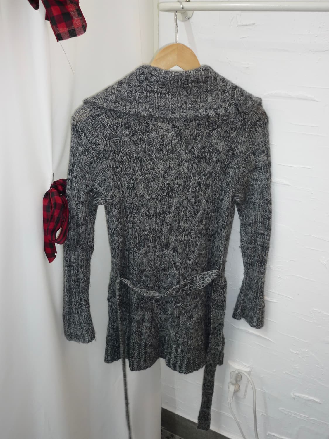 vintage grey robe cardigan 상품이미지6