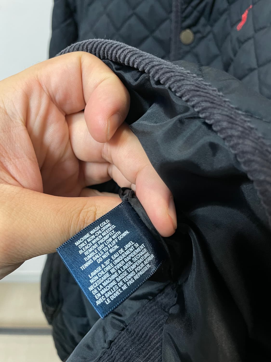 (보이즈 L) 폴로 랄프로렌 네이비 퀼팅 자켓 상품이미지5