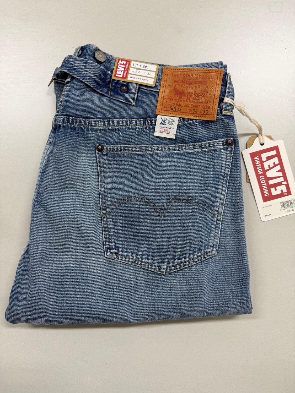 LVC 1933501 agregado 아그레가도 34/30 새상품 상품이미지1