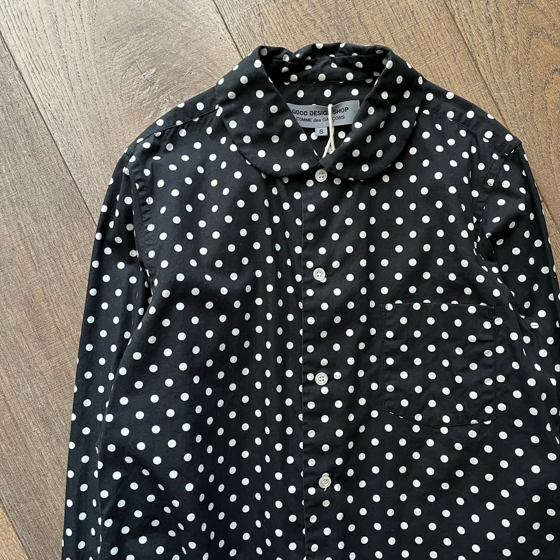 Dot Round Collar Blouse  상품이미지4