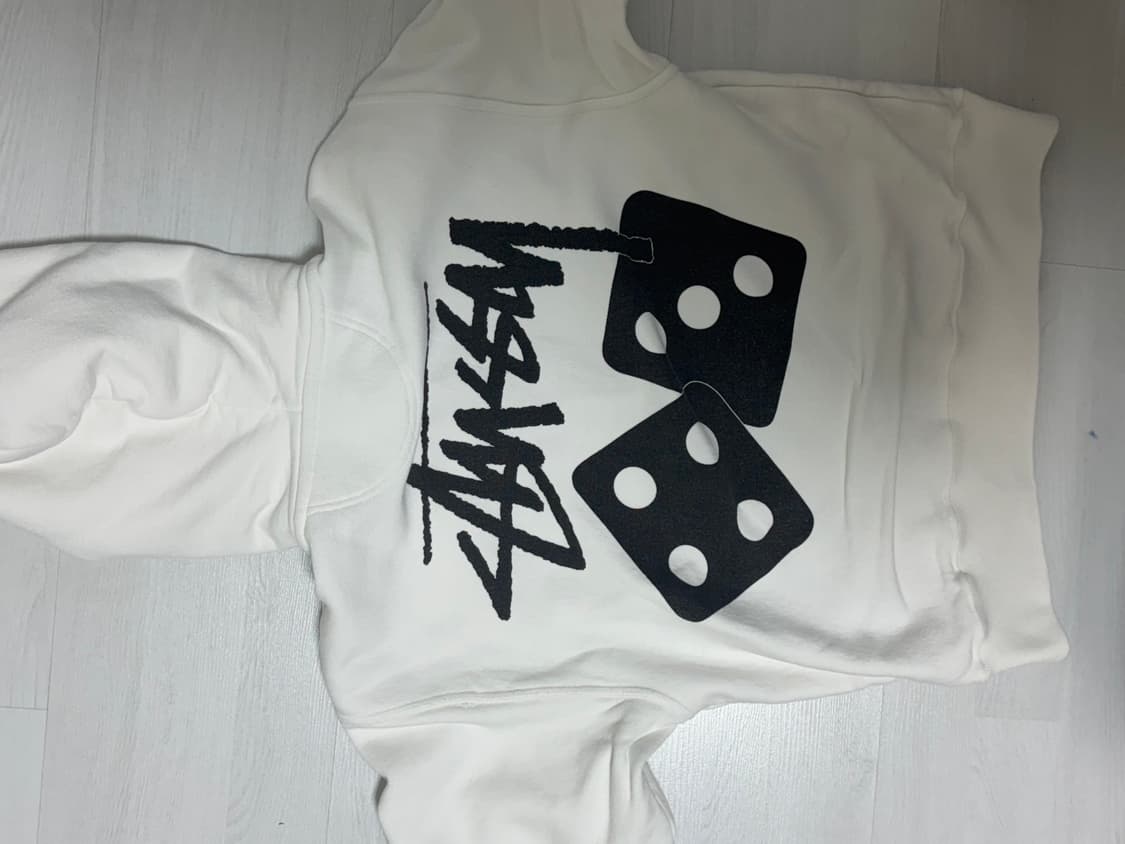 스투시 피그먼트 다이드 다이스 집 후드 내츄럴 (스투시 후드집업) 상품이미지2