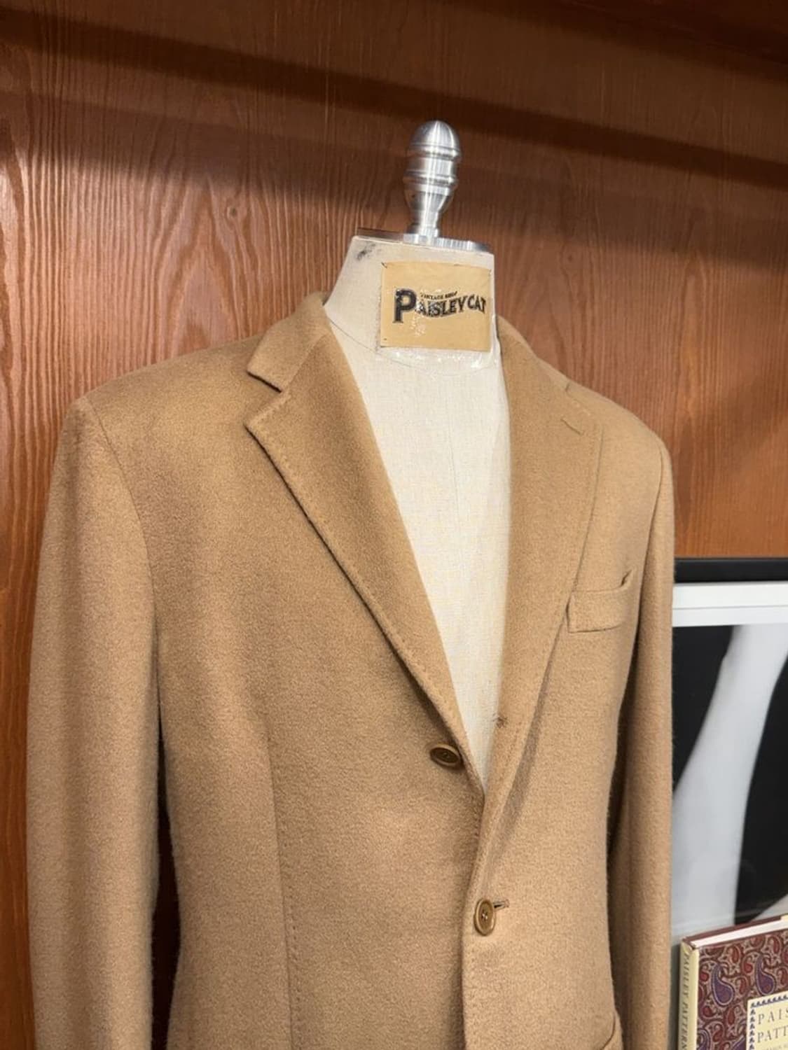 페레가모 카멜 자켓 상품이미지2